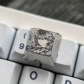 1U ESC / Arrow / WASD Titanium Alloy Artisan Keycaps Precision Pointillism + Anodizing for Mechanical Keyboard -Cartethyia / Augusta / Carlotta / Iuno 